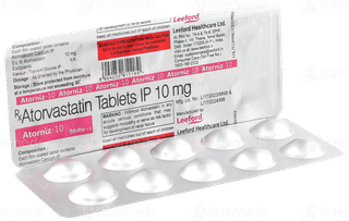 Atorniz 10 Tablet 10