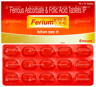 Ferium Xt Tablet 15 - Uses, Side Effects, Dosage, Price | Truemeds