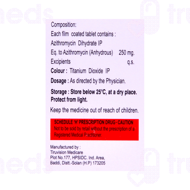 Azipil 250 MG Tablet: Uses, Side Effects, Price & Substitutes