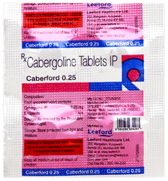 Caberford 0.25 Tablet 4