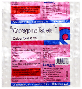 Caberford 0.25 Tablet 4