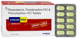 Criticold Max Tablet 10