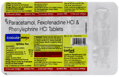 Criticold Max Tablet 10