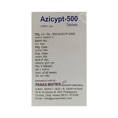Azicypt 500 MG Tablet 3