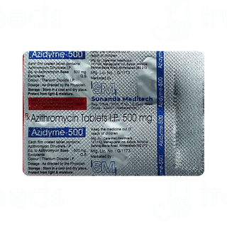 Azidyme 500 Mg Tablet 5