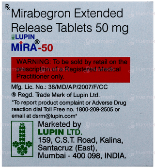 Lupin Mira 50 Tablet 10