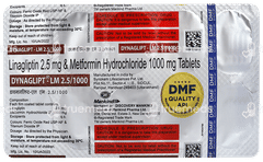 Dynaglipt Lm 2.5/1000 Tablet 10