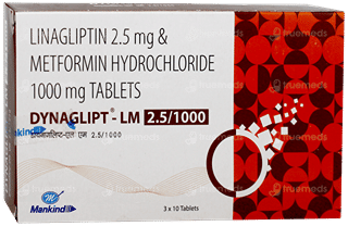 Dynaglipt Lm 2.5/1000 Tablet 10