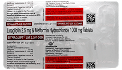 Dynaglipt Lm 2.5/1000 Tablet 10