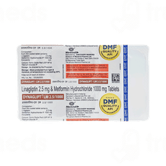 Dynaglipt Lm 2.5/1000 Tablet 10