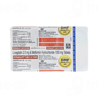 Dynaglipt Lm 2.5/1000 Tablet 10