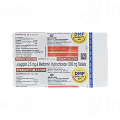 Dynaglipt Lm 2.5/1000 Tablet 10 Dynaglipt Lm 2.5/1000 Tablet 10