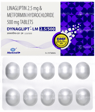 Dynaglipt Lm 2.5/500 Tablet 10