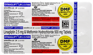 Dynaglipt Lm 2.5/500 Tablet 10