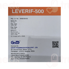 Leverif 500 Tablet 10 Leverif 500 Tablet 10