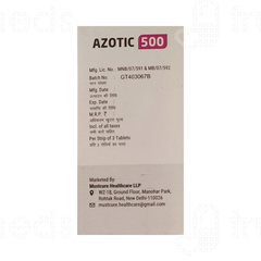 Azotic 500 Tablet 3 Azotic 500 Tablet 3