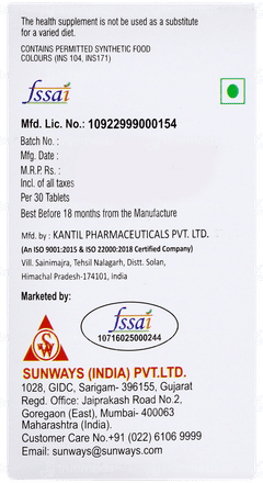 Vitreon Tablet 30 Vitreon Tablet 30