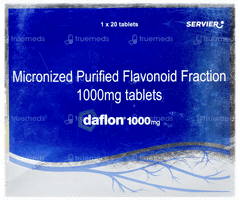 Daflon 1000mg Tablet 20 Daflon 1000mg Tablet 20