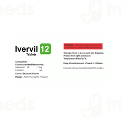 Ivervil 12 Tablet 10 Ivervil 12 Tablet 10