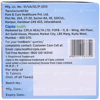 Maxirich Cal 500 Tablet 15
