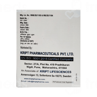 Decoript P Tablet 10