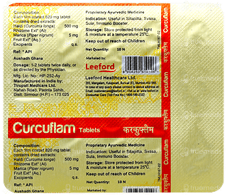 Curcuflam Tablet 10