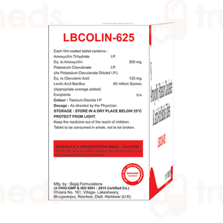 Lbcolin 625 Tablet 10