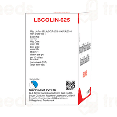 Lbcolin 625 Tablet 10 Lbcolin 625 Tablet 10