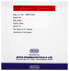 Calinta Xt Tablet 15