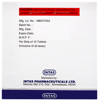 Calinta Xt Tablet 15