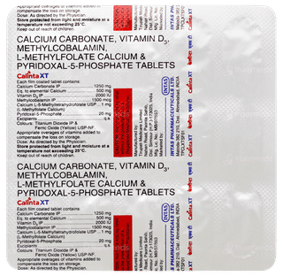 Calinta Xt Tablet 15