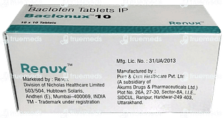 Baclonux 10 Tablet 10