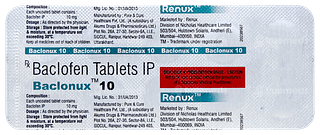 Baclonux 10 Tablet 10