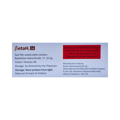 Betah3 16 Tablet 10 Betah3 16 Tablet 10