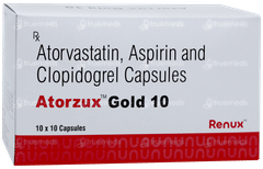Atorzux Gold 10 Capsule 10
