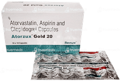 Atorzux Gold 20 Capsule 10