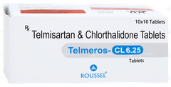 Telmeros Cl 6.25 Tablet 10 Telmeros Cl 6.25 Tablet 10