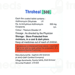 Throheal 500 Tablet 3