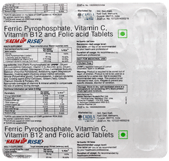 Haem Up Rise Nu Tablet 15