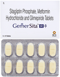 Gemer Sita Ir 50/1000/2 Tablet 10