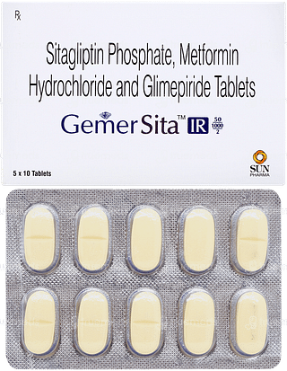 Gemer Sita Ir 50/1000/2 Tablet 10