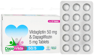 Dapa Vilda 50/5 Tablet 15