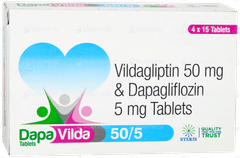 Dapa Vilda 50/5 Tablet 15
