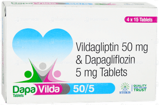 Dapa Vilda 50/5 Tablet 15