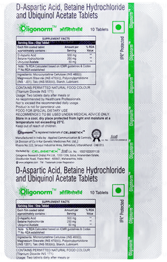 Oligonorm Tablet 10