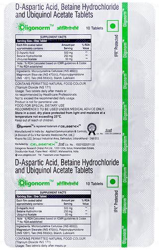 Oligonorm Tablet 10