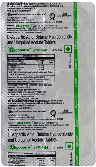 Oligonorm Tablet 10
