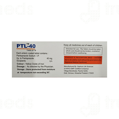 Ptl 40 Tablet 10