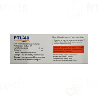 Ptl 40 Tablet 10