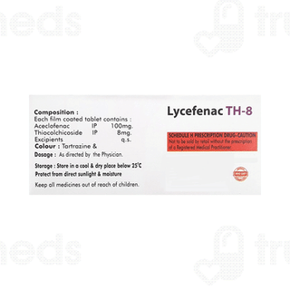 Lycefenac Th 8 Tablet 10